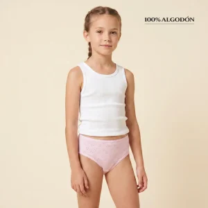 5541R BRAGUITA CALADA CORAZONES ROSA