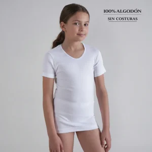 5823-003 CAMISETA MANGA CORTA ALGODÓN