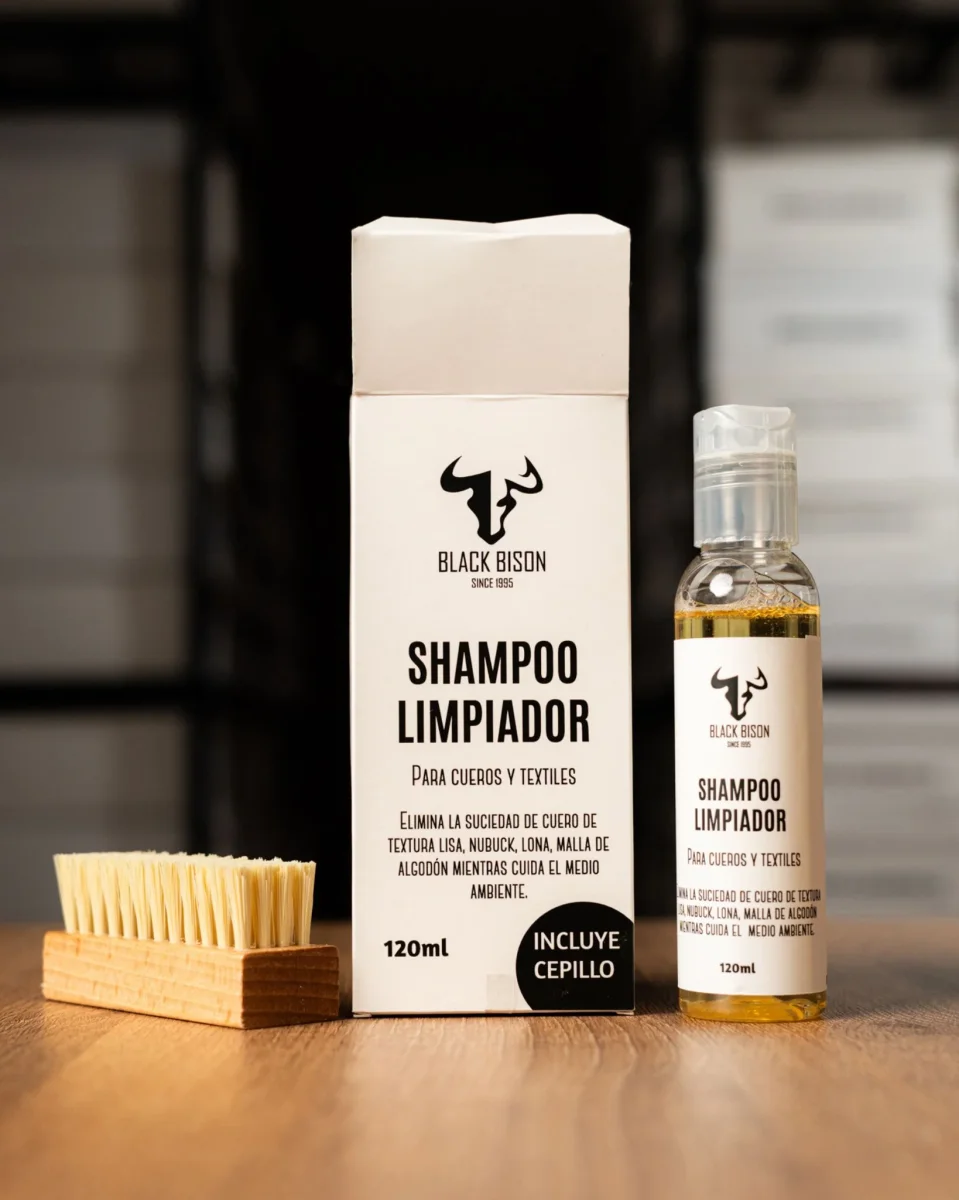 Kit shampoo limpiador y cepillo nilon - Imagen 3