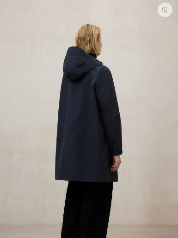 Ecoalf chaqueta Neve azul mujer - Imagen 4