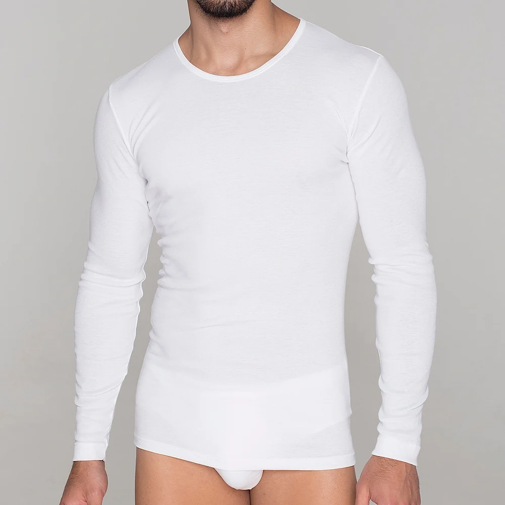5294 CAMISETA MANGA LARGA BÁSICA. CUELLO CAJA - Imagen 5