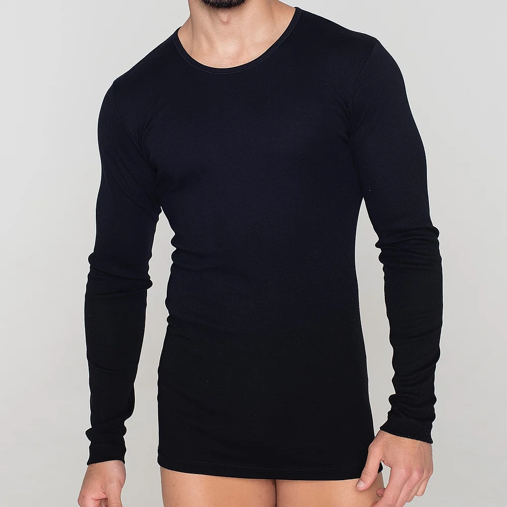 5294 CAMISETA MANGA LARGA BÁSICA. CUELLO CAJA - Imagen 3