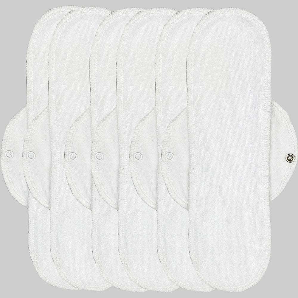 1600B PACK 6 UNIDADES SALVASLIPS DE ALGODÓN BLANCO