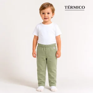 7071 PANTALONES LARGOS AFELPADOS TÉRMICOS