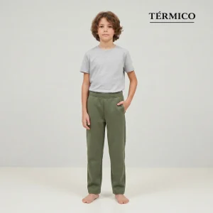 7267 PANTALÓN TÉRMICO CON BOLSILLOS Y CORDÓN