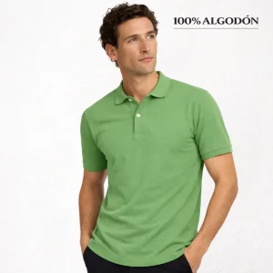 7291 POLO PIQUÉ CON PUÑO. CORTE HOLGADO
