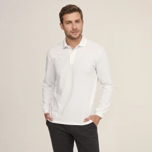 7358b POLO PIQUÉ MANGA LARGA CON PUÑO