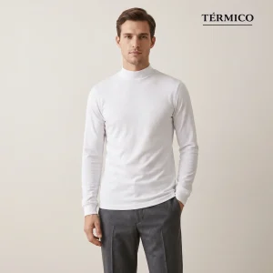 7447 CAMISETA MANGA LARGA SEMICISNE TEJIDO TÉRMICO