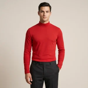 7456 CAMISETA 100% ALGODÓN CUELLO SEMICISNE