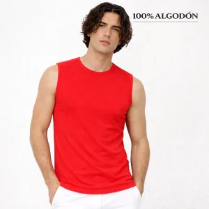 7565 CAMISETA SIN MANGAS NATURAL
