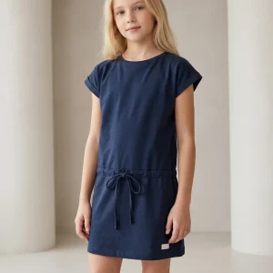 7744 VESTIDO CORDÓN CINTURA