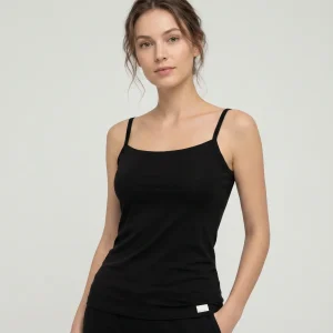7838b CAMISETA TIRANTES FINOS MICROFIBRA