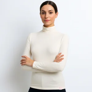 7984 CAMISETA CISNE MANGA LARGA MICROFIBRA