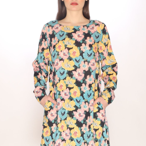 FLORAL SHORT DRESS