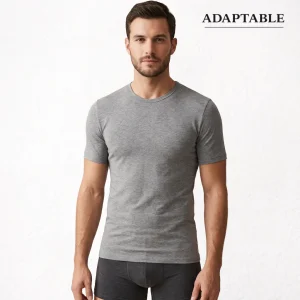 9258 CAMISETA MANGA CORTA TEJIDO ADAPTABLE. TEJIDO INVIERNO