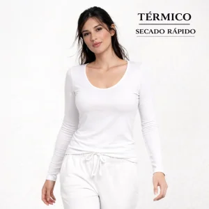 9826b CAMISETA MANGA LARGA TÉRMICA SECADO RÁPIDO