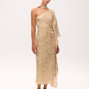 Mioh vestido Aaron dorado
