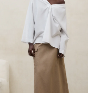 Ecoalf camisa Pia blanca