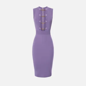 Elisabetta Franchi dress kntted lila