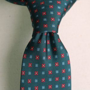 Corbata seda «Royale» verde