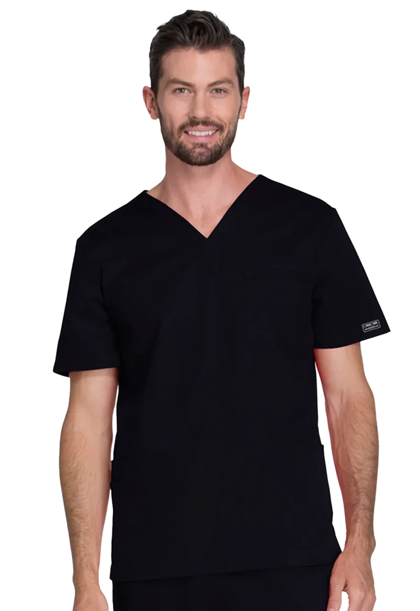 Casaca sanitaria unisex 3 bolsillos elástica 4725