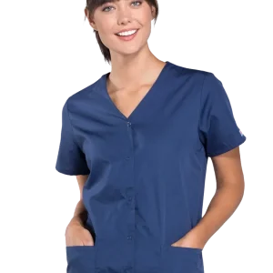 Casaca sanitaria mujer con broches Cherokee Originals 4770
