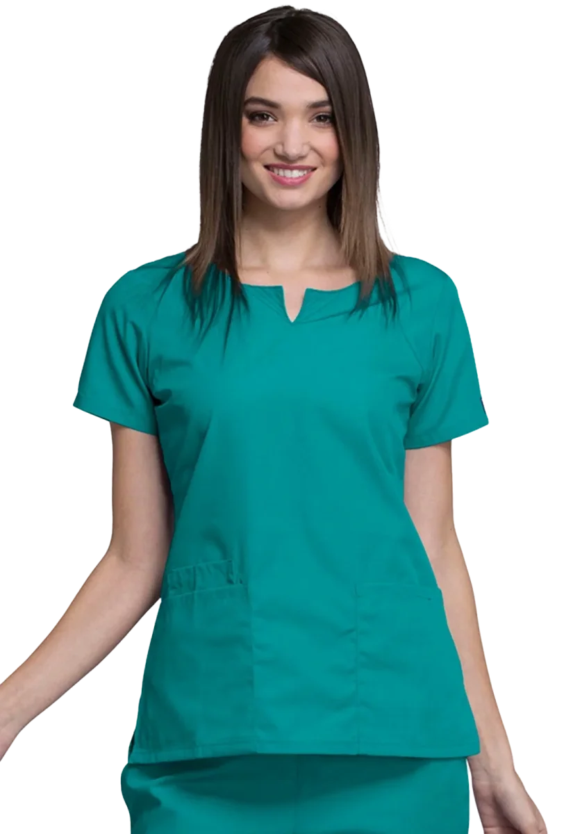 Casaca sanitaria mujer Cherokee Originals cuello redondo 4824