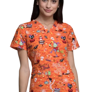 Casaca estampada mujer entallada Halloween CK616