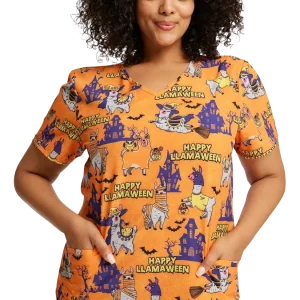 Casaca estampada mujer entallado Halloween CK637
