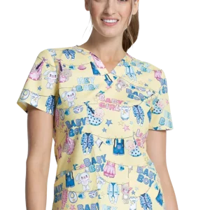 Casaca estampada mujer entallado Baby CK652