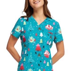 Casaca estampada mujer Navidad Happy Dog CK664