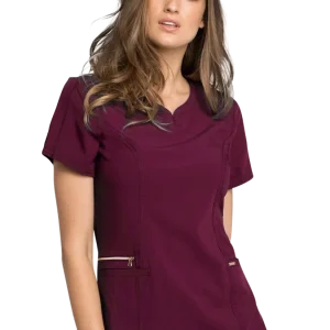 Casaca sanitaria mujer entallada cuello princesa CK695