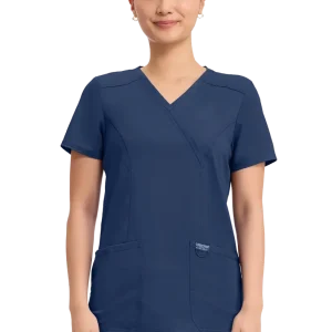 Casaca sanitaria mujer Cherokee Revolution cruzada ultra suave WW610