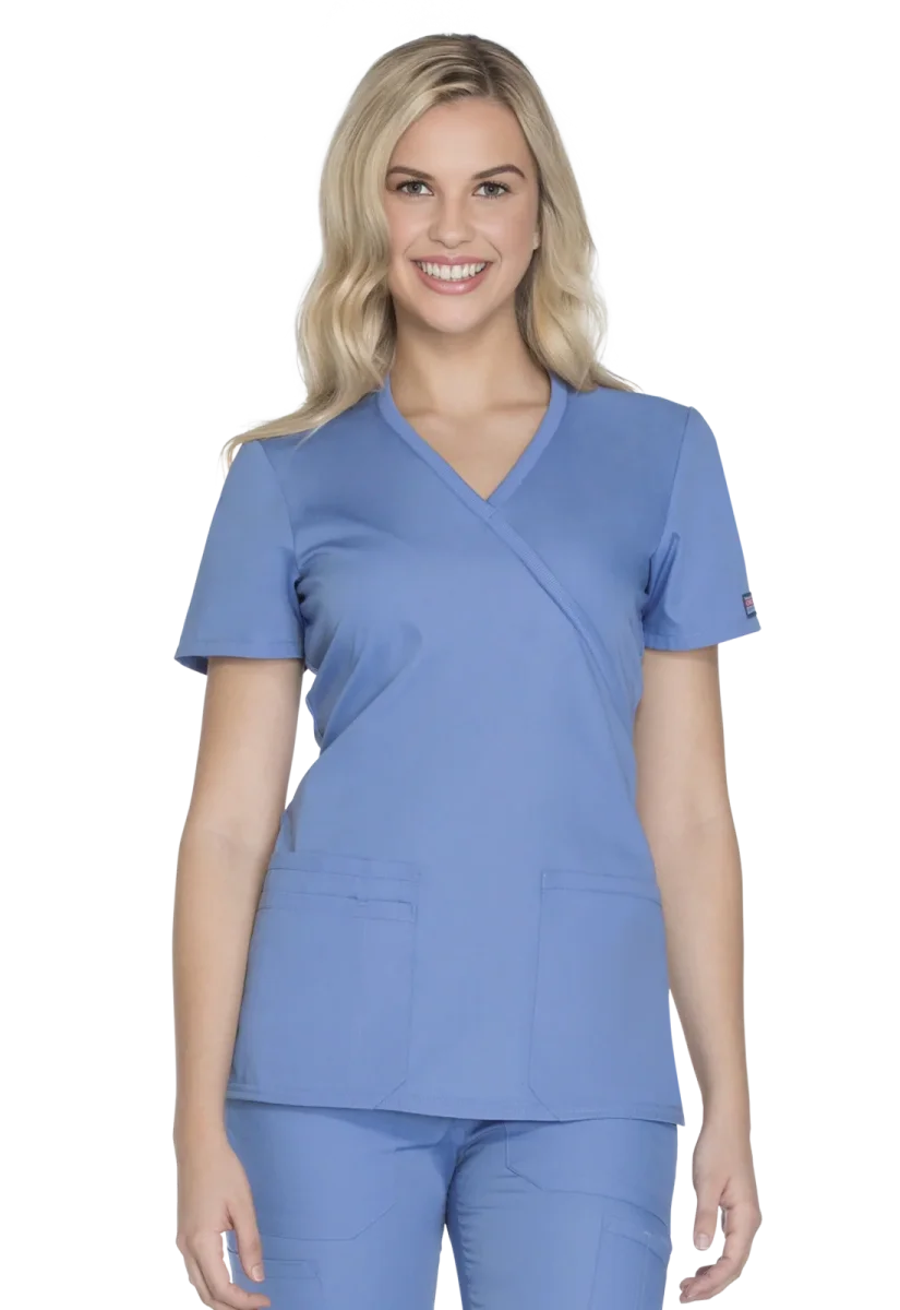Casaca sanitaria mujer cruzada Cherokee Originals WW650