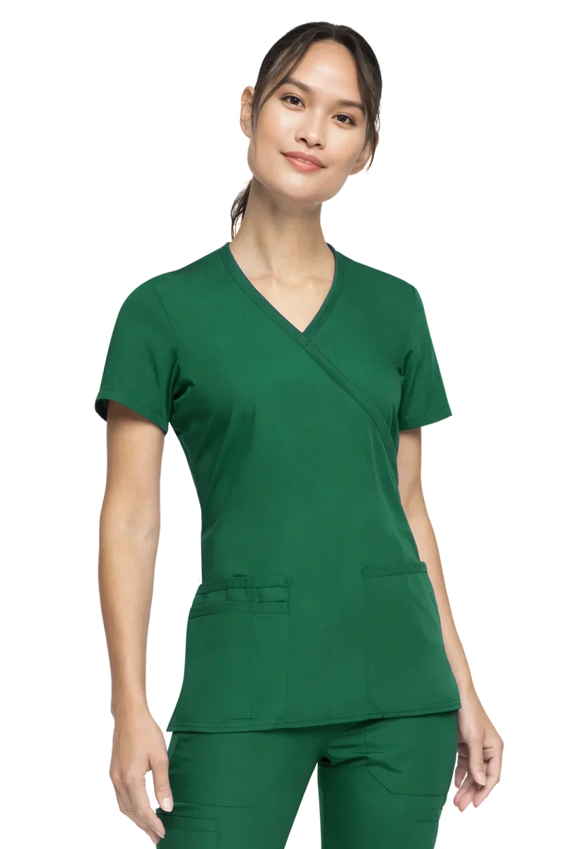 Casaca sanitaria mujer cruzada Cherokee Originals WW650 - Imagen 9
