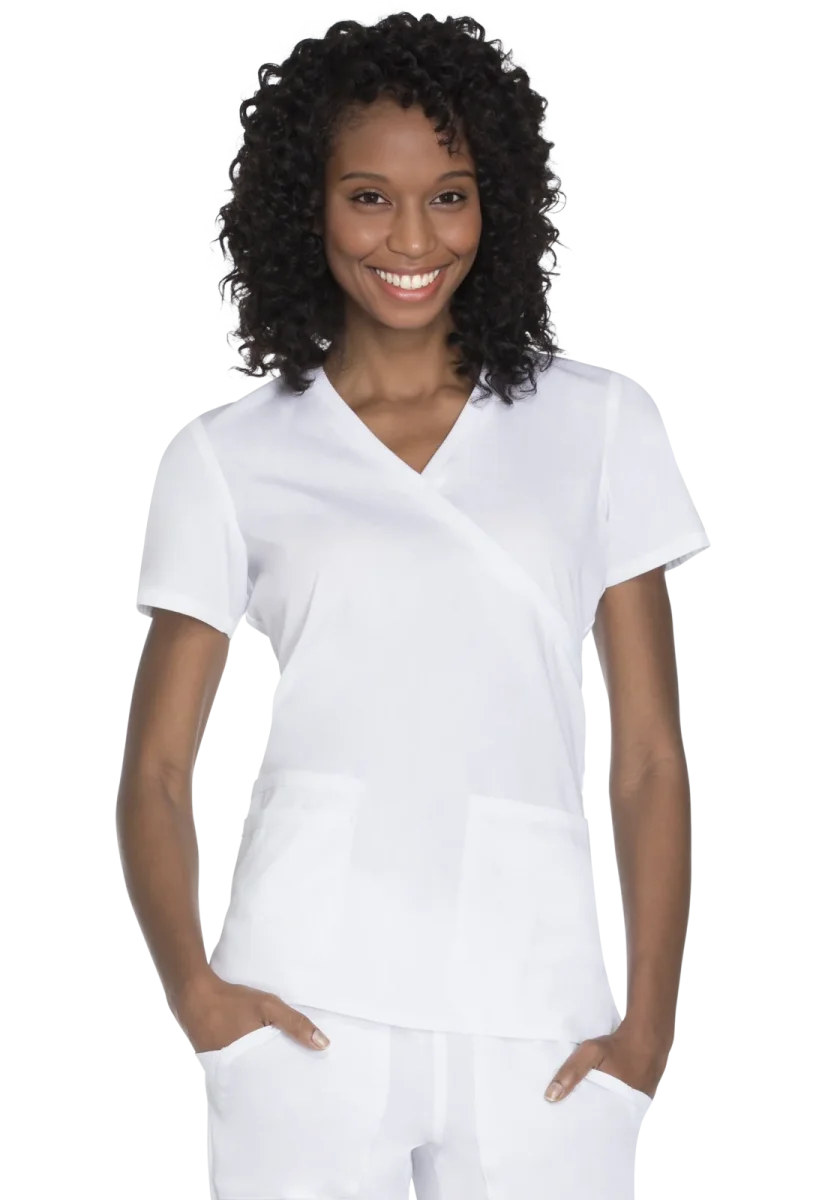 Casaca sanitaria mujer cruzada Cherokee Originals WW650 - Imagen 5