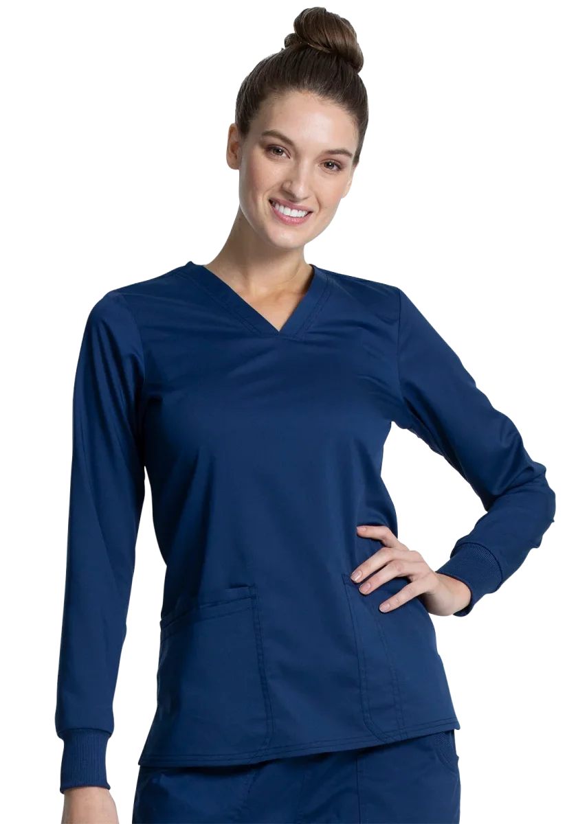 Casaca sanitaria mujer Cherokee Revolution Tech antifluido WW855AB - Imagen 4