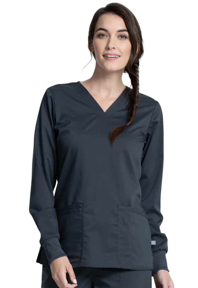 Casaca sanitaria mujer Cherokee Revolution Tech antifluido WW855AB - Imagen 5