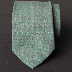 Corbata seda «Firenze» verde