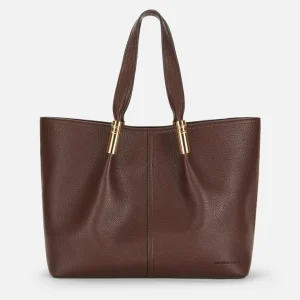 Elisabetta Franchi tote grande con detalles de logotipo