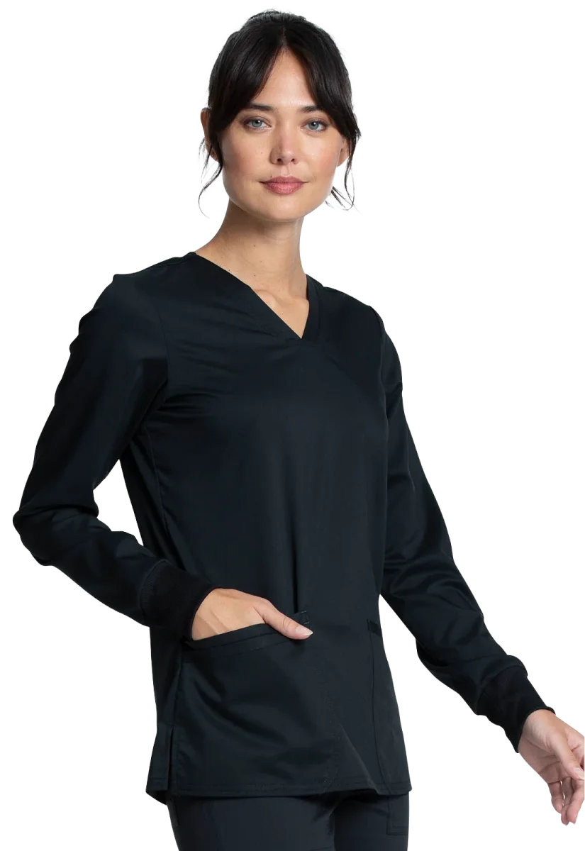 Casaca sanitaria mujer Cherokee Revolution Tech antifluido WW855AB - Imagen 3