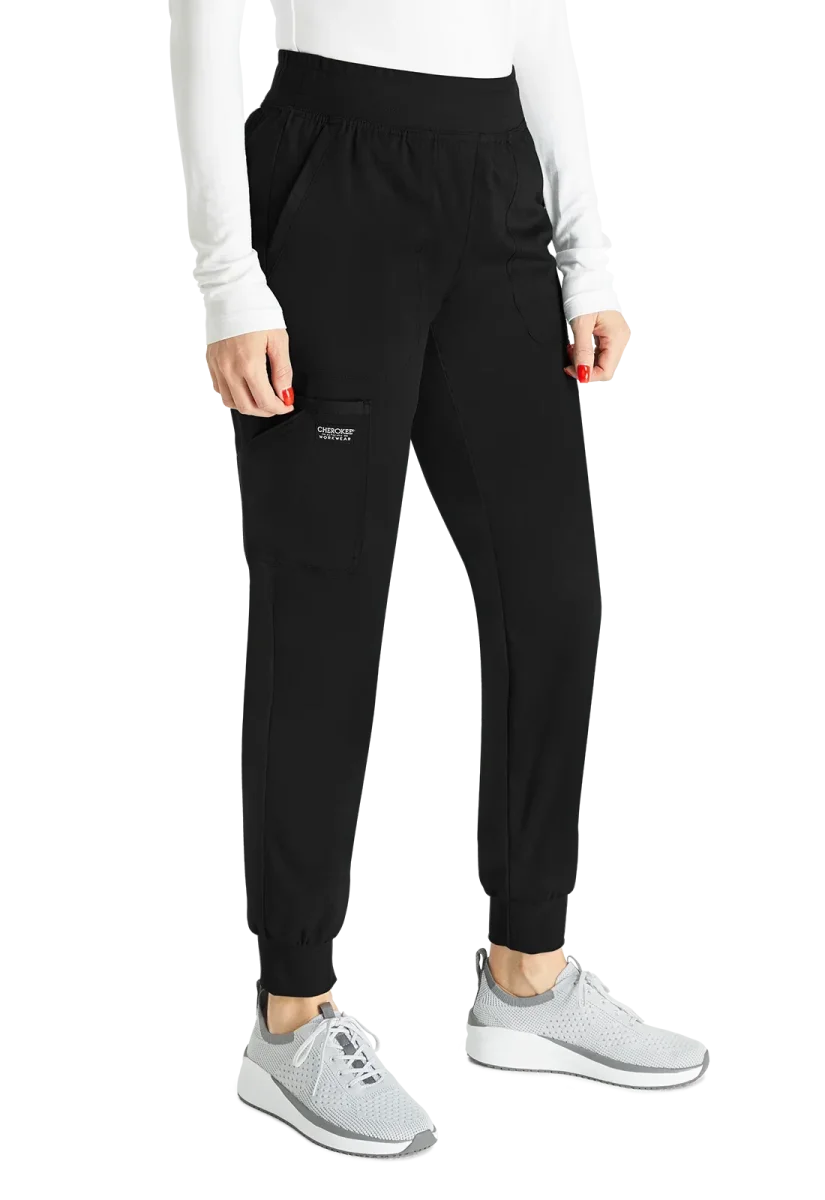 Pantalón sanitario Cherokee Revolution mujer estilo jogger WWE115 - Imagen 3