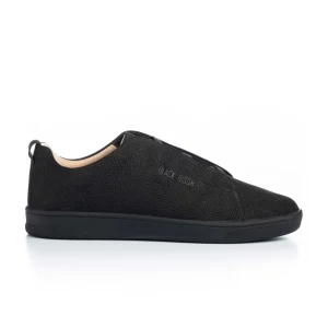 Cuero Nobuck Negro