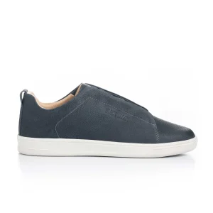 Cuero Nobuck Azul Claro