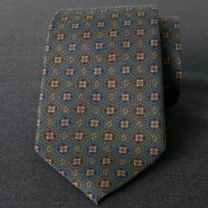 Corbata seda «Bellamonte» verde