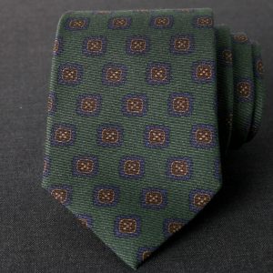 Corbata seda «Lorenzo» verde