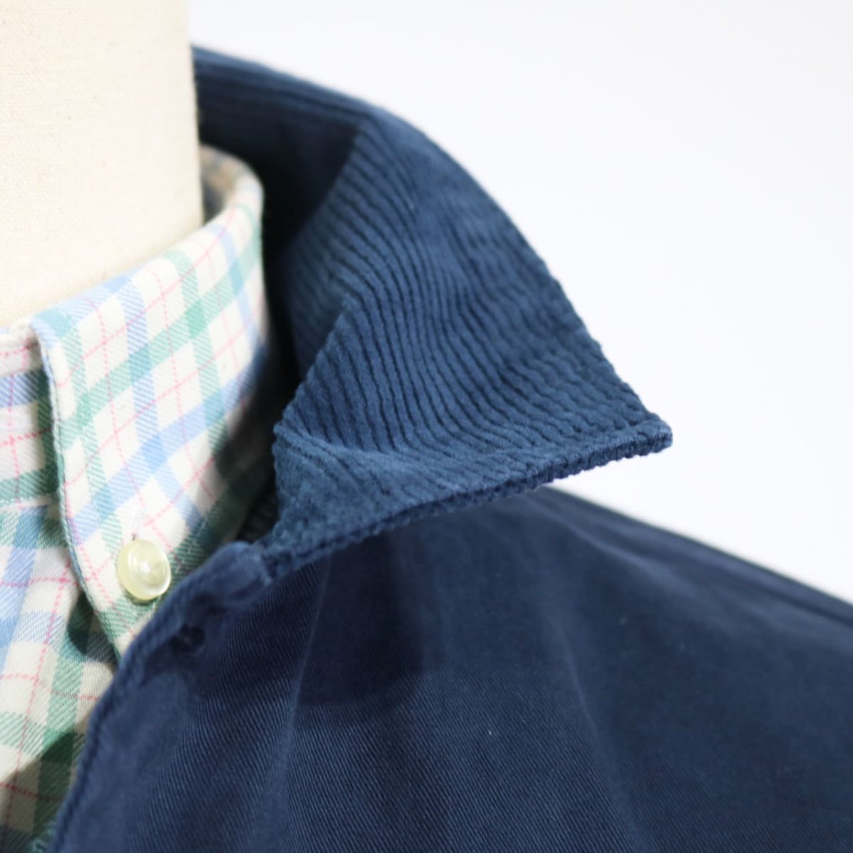 Sobrecamisa de algodón azul - Imagen 4
