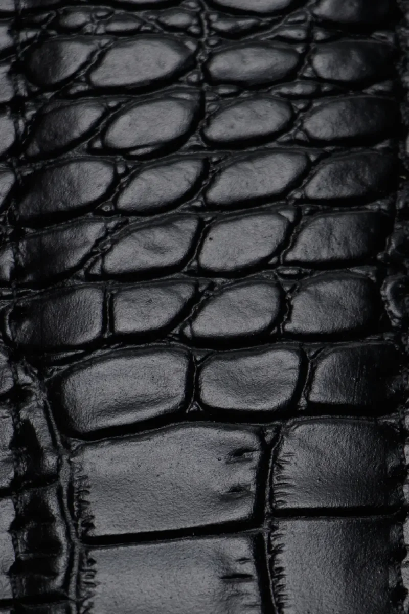 Cinturón-piel-coco-negro - Imagen 3