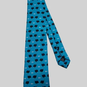 Corbata Gallina Africana Azul Pavo