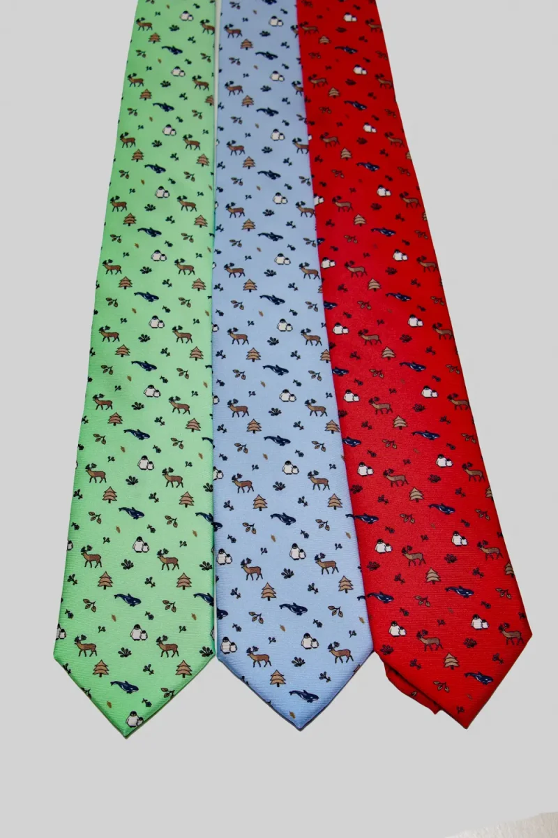 Corbata Pingüino Orca Reno Celeste - Imagen 4
